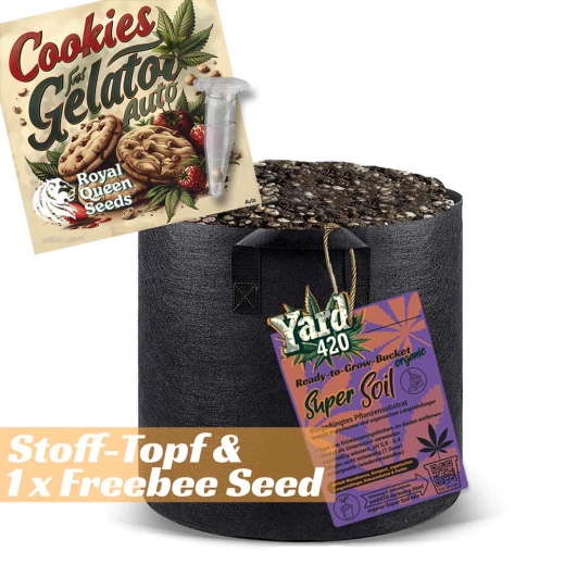 Grow Stofftopf Super  Soil organic